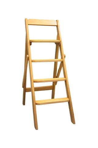 Step İda Ahşap Merdiven 4 Basamaklı Meşe Rengi