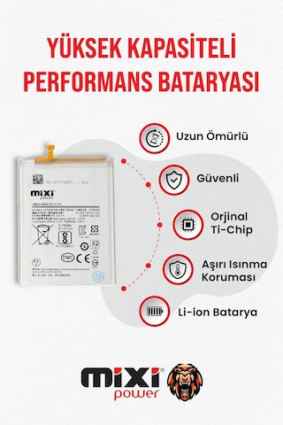 Samsung Uyumlu Galaxy M21 M31 M20s M30s Tam Kapasite Batarya 1 Yıl Garant
