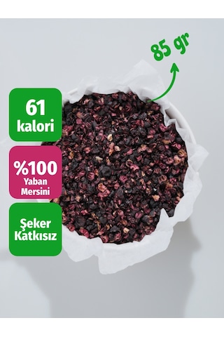 Freeze Dried Yaban Mersini Dondurularak Kurutululmuş Granül 85 Gr 80 G