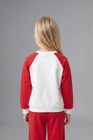 Defacto Regular Fit Ayıcıklı Uzun Kollu Üst Lastikli Paça Alt 2li Takım Kız Bebek I3661a526aurd70 Kırmızı-rd70