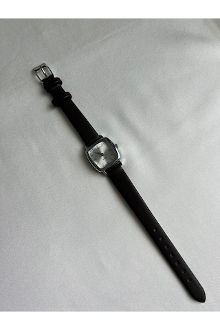 Aura Minimal Vintage Kol Saati Gümüş
