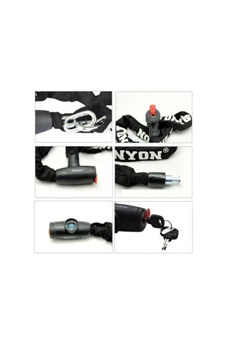 Halat Kilit Zincirli 6x120 Tonyon TY718 Çok Renkli