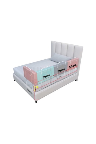 200 Cm Serenty Plus Yatak Bariyeri Bebek Ve Çocuk Korkuluğu Gri