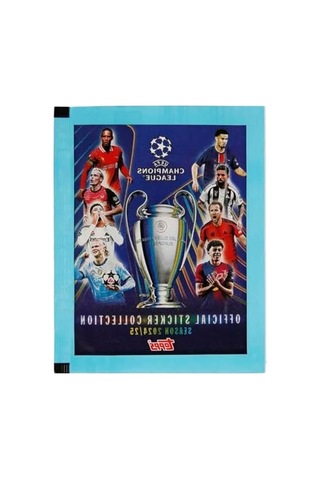 - 2025 Uefa Şampiyonlar Ligi Sticker - Mega Multipack Açık Ahşap