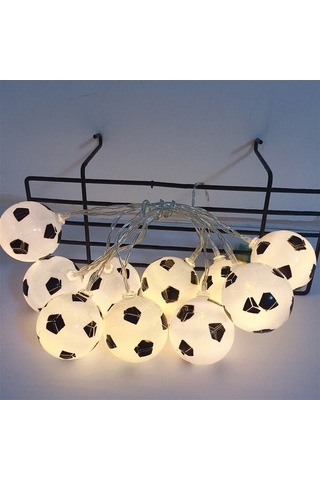 Tongxida 3m 20 Led Futbol Feneri Dizisi Ktv Yaratıcı Işık Sıcak Beyaz Işık Diğer
