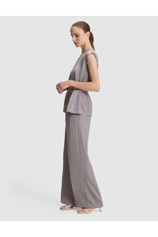 Pierre Cardin Kadın Açık Gri Pantolon Kanvas-chino 50321290-vr001