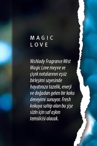 Nishlady Magic Love Body Mist Vegan Vücut Spreyi 260 ML
