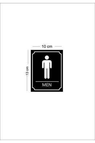 Men Wc Yön Levhası