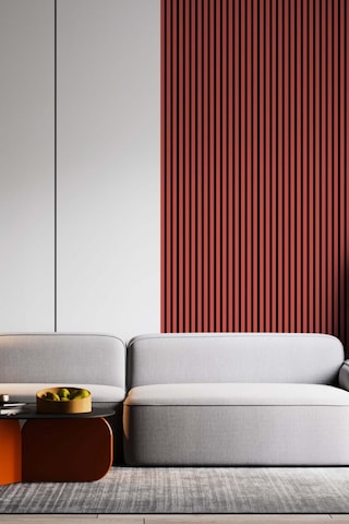 Mdf Ahşap Akustik Duvar Kaplama Paneli 100 x 275 CM - Kremit