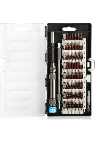 Tornavida Seti, 60'ı 1 Hassas Manyetik Sürücü Biti Profesyonel Elektronik Onarım Aracı Kiti