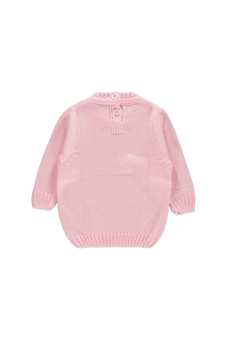 Civil Baby Kız Bebek Triko Kazak 6-18 Ay Pembe 45A687604K21-1 Pembe