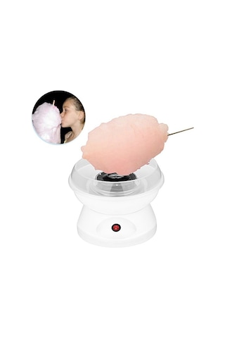 Elektrikli Pamuk Şeker Makinesi, Fiş:ab Beyaz