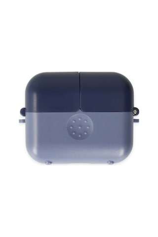 Airpods 3 3.nesil Basmalı Kılıf - Mavi-lacivert