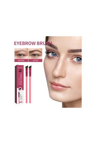 Wezone 2 Adet Çok Fonksiyonlu Kaş Fırçası - İnce Tüy, Dürtmeyen, Su Ve Ter Dayanıklı, Doğal立体 Göz Kaşları İçin