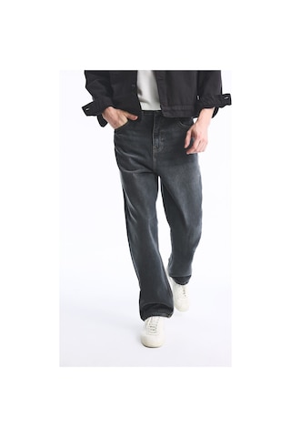 Defacto %100 Pamuk Baggy Fit Yıkamalı Jean Pantolon H2973ax26aunm36 Antrasit-nm36