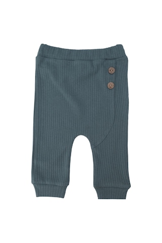 Bebelop Unisex Bebek Raporlu Basic Düğme Detaylı 2'li Alt Üst Takım 001