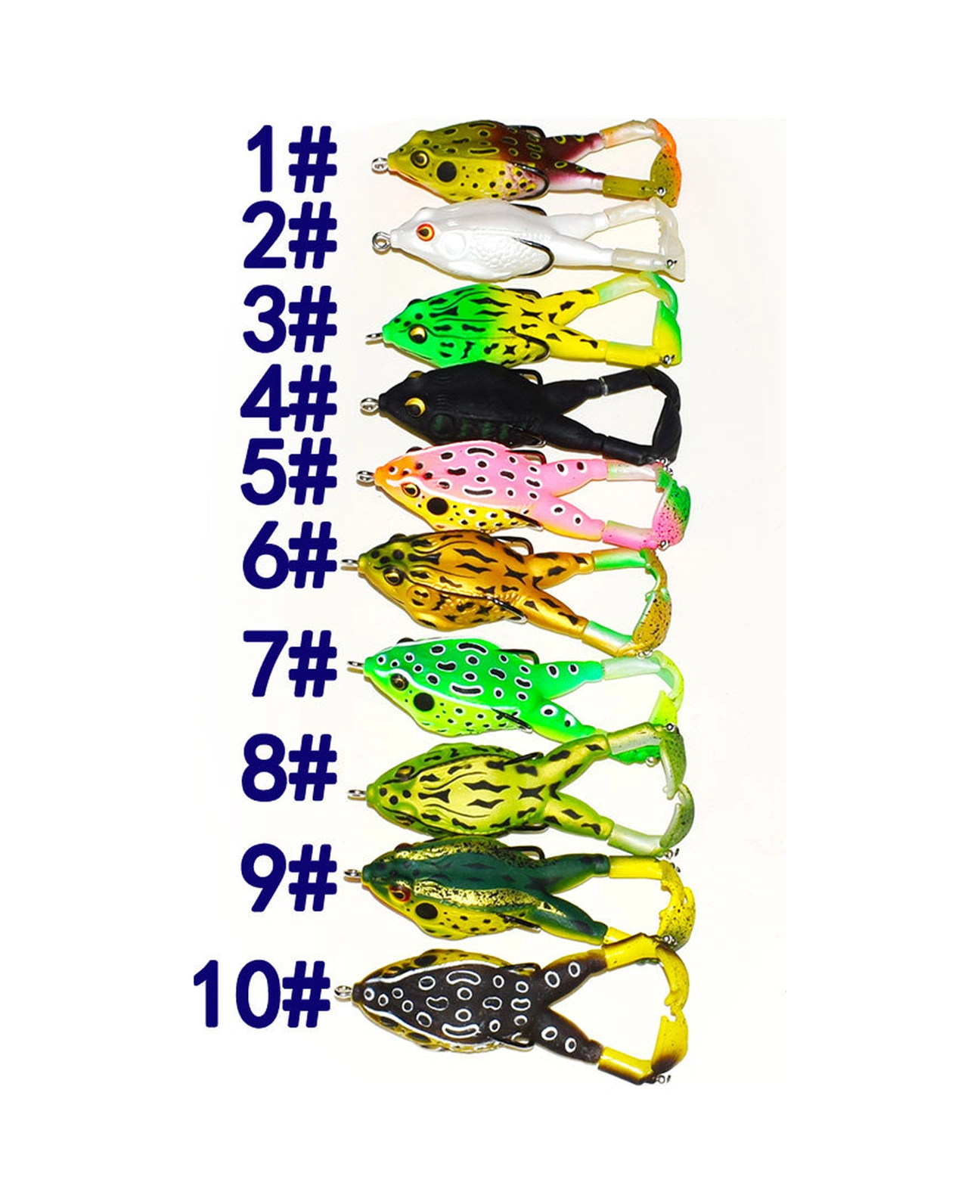 Neevoyu 9 Cm Silikon Sünger Balık Yemi - Yüzen Döner Bacaklı Luya - 6 Numara