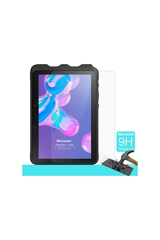 Samsung Galaxy Tab Active Pro T547 Uyumlu Tempered Glass Cam Ekran Koruyucu