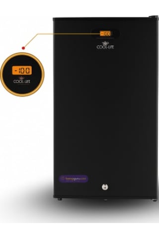 Kaizer 95 Litre Siyah Dijital Göstergeli 12/24 V Buzdolabı