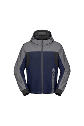 Spıdı Hoodıe H2out Iı Ceket Gümüş - Mavi