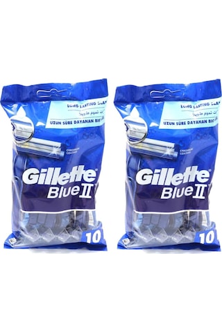 Gillette Blue2 Kullan-At Tıraş Bıçağı 2 x 10'lu