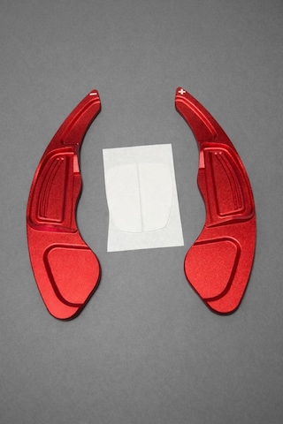 Honda Civic 2006 2012 F1 Paddle Shift Direksiyon Kulakçık Uzatma Seti Alüminyum Kırmızı Kırmızı