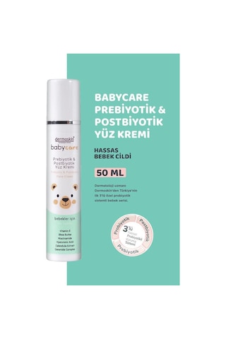 Dermoskin Babycare Prebiyotik Ve Postbiyotik Yüz Kremi 50 ML