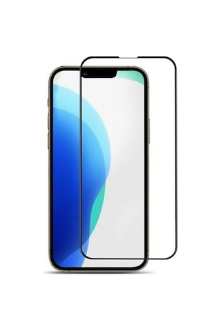 Apple Uyumlu iPhone 13 Mini (5,4) Tam Kaplayan 5D Ekran Koruyucu Cam (515979637)