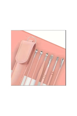 Yıwu Kulak Kaşığı 6'lı Set, Yeni Paslanmaz Çelik Kulak Kaşığı Seti