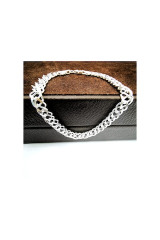 Omar Silver Erkek Rambo Gümüş Bileklik 6,5 Mm