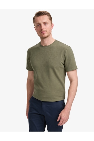 Pierre Cardin Erkek Haki Tişört 50327857-vr027