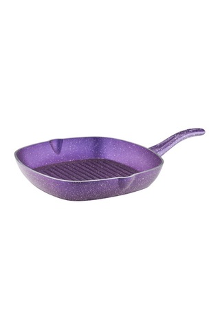 28 Cm Granit Izgara Tavası - Violet Violet