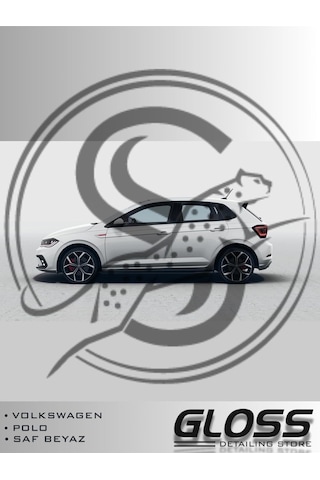 Flea Market Volkswagen Polo Uyumlu Saf Beyaz Lc9a Profesyonel Çizik Ve Taş İzi Giderici Rötuş Boyası 30ml, Vwpllc9
