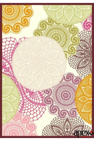 Yamalı Home Halı Spring 133X190 8181 Renkli