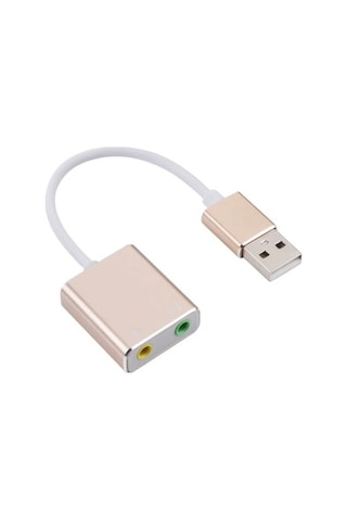 Externial Usb 7.1 Ses Kartı Usb Sound Card Kablolu Usb Ses Kartı Hifi Magic Voice 7.1 Ch