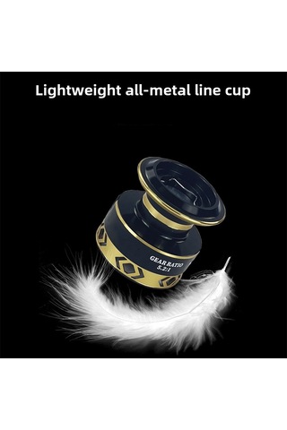 Moveevo Tam Metal Basamaklı Dış Mekan Spinning Makinesi - Dayanıklı Nylon Yapı, Pürüzsüz Tork Sistemi, Deniz Ve Kara Balıkçılığı İçin Yy5000