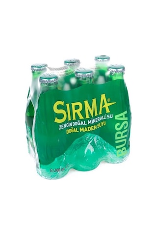 Sırma Maden Suyu 6 x 200 ML