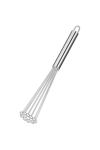 Ayarlanabilir Paslanmaz Yumurta Çırpıcısı Gümüş