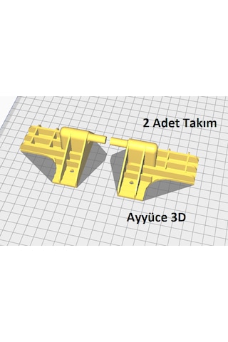 Ayyüce 3d, Vw Tiguan Bagaj Pandizot Pimleri, 2x, Siyah 001