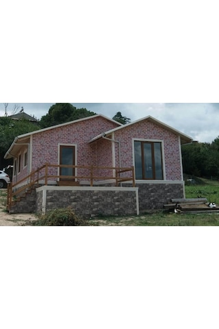 5 Adet X Karma Taş Desenli 3D Strafor Köpük Duvar Kaplama Paneli (446785877)