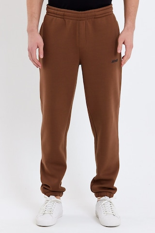 JAHR MARC Kahverengi Oversize Erkek Eşofman Altı Kahverengi