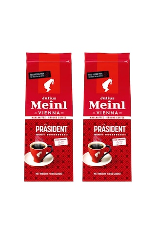Julius Meinl President Ground Filtre Kahve 2 x 220 G Julius Meinl President Ground Filtre Kahve 2 x 220 G