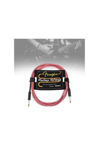 Suntek Elektro Gitar Hoparlör Amplifikatör 6m Kırmızı Beyaz