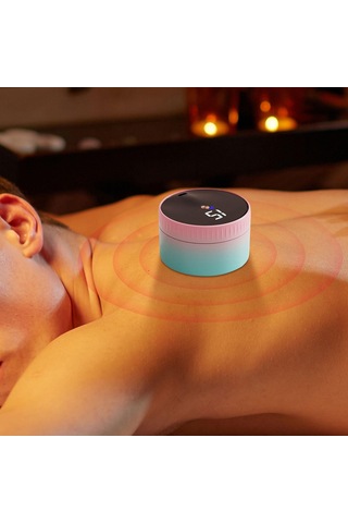 Homyl Elektrikli Çukurluğu Masaj Cihazı Mini Bacak Yeşil Yeşil