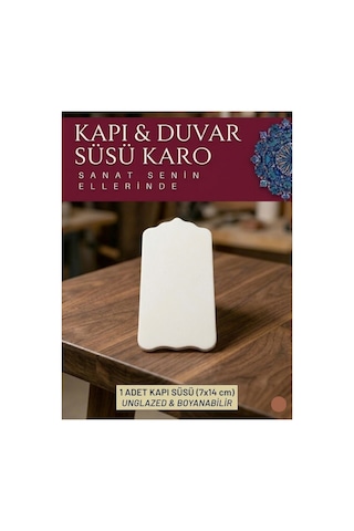 7x14 Cm Kapı Numaralığı Veya Duvar Süsü Çok Amaçlı Boyanabilir Ham Çini Bisküvi 7x14 Cm Kapı Numaralığı Veya Duvar Süsü Çok Amaçlı Boyanabilir Ham Çini Bisküvi