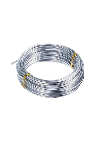 2 mm Alüminyum Tel Yuvarlak - 10 metre 2 mm Alüminyum Tel Yuvarlak - 10 metre