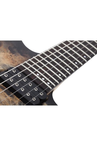 Schecter Reaper-6 Elektro Gitar (Satin Charcoal Burst)