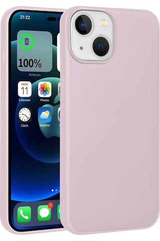Apple Uyumlu iPhone 14 Plus Uyumlu Zore Premier Silikon Kılıf-rose Gold Rose Gold -