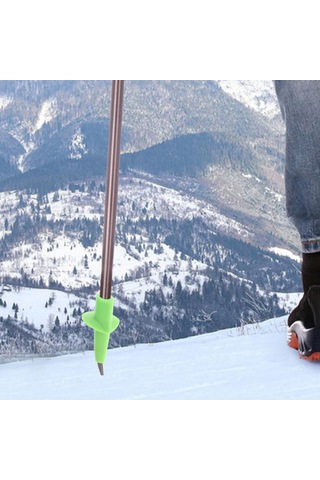 Dolıty Trekking Çubuk Ucu Karbür Kafa Dağ Tırmanışı Sırt Yeşil