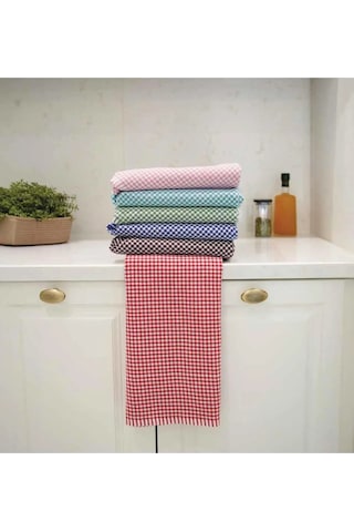 2 Adet Pötikare Piknik Örtüsü - Masa Örtüsü- Sofra Bezi 160 160 Cm Kırmızı